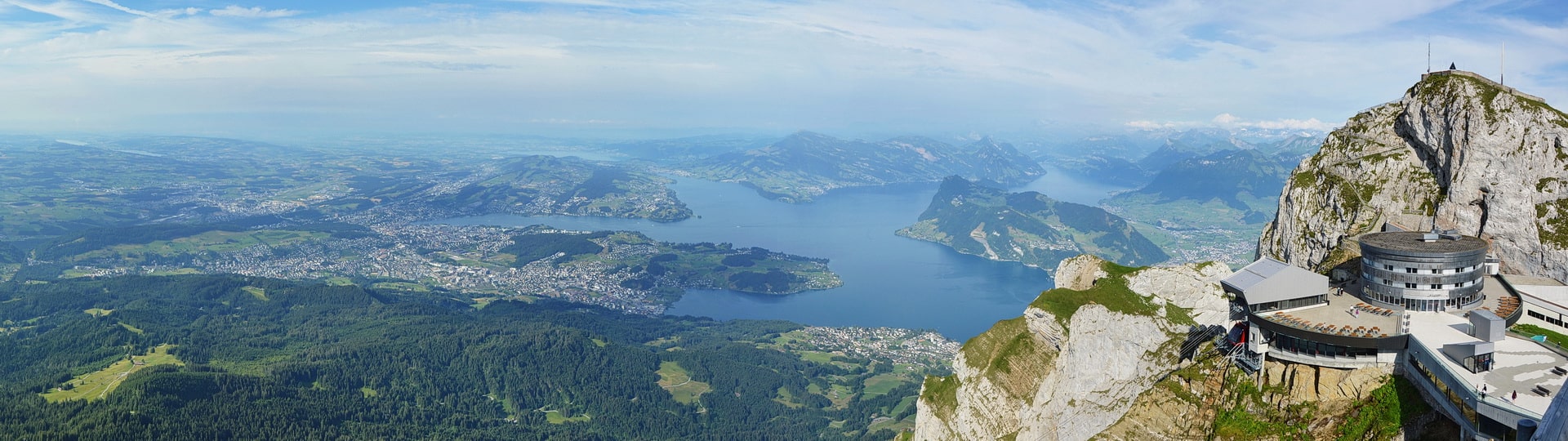 View from Mount Pilatus, Lucerne, Switzerland