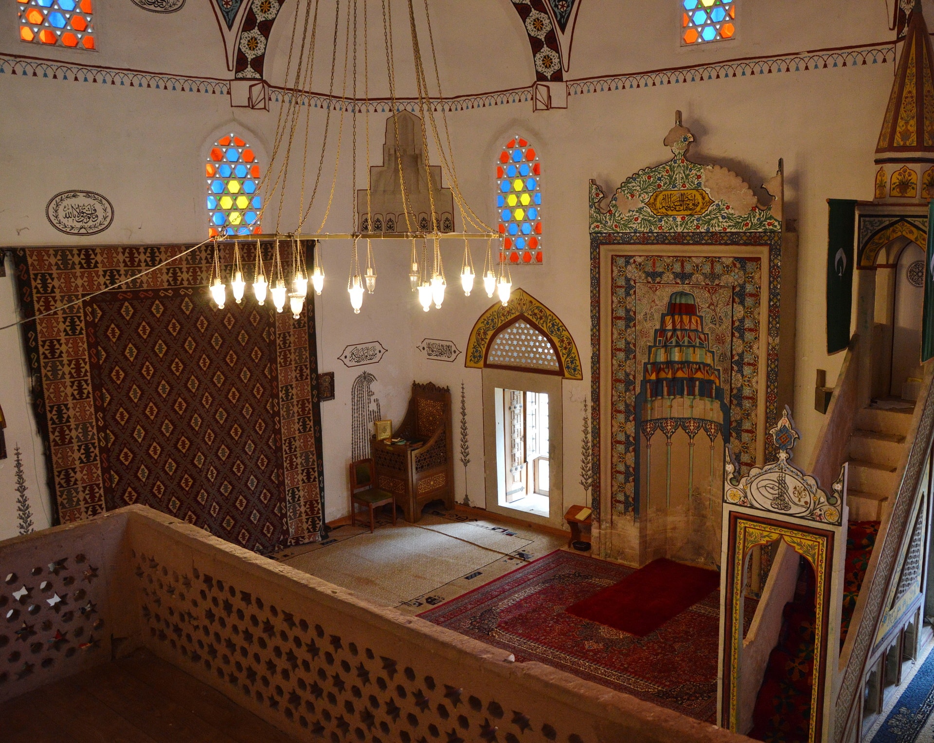 Inside Koski Mehmed Pasha Mosque