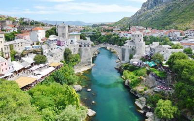 The World Heritage Bridge In Mostar