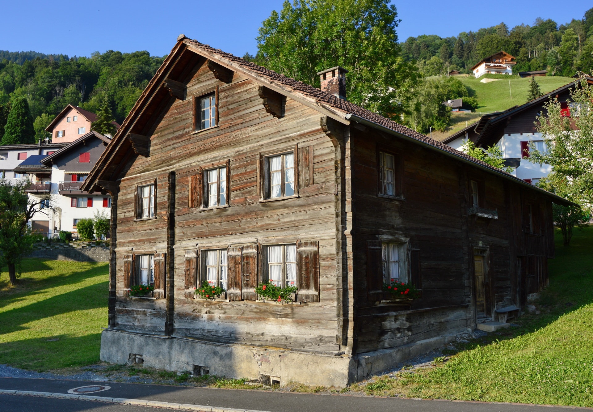 Traditional Alpine architecture