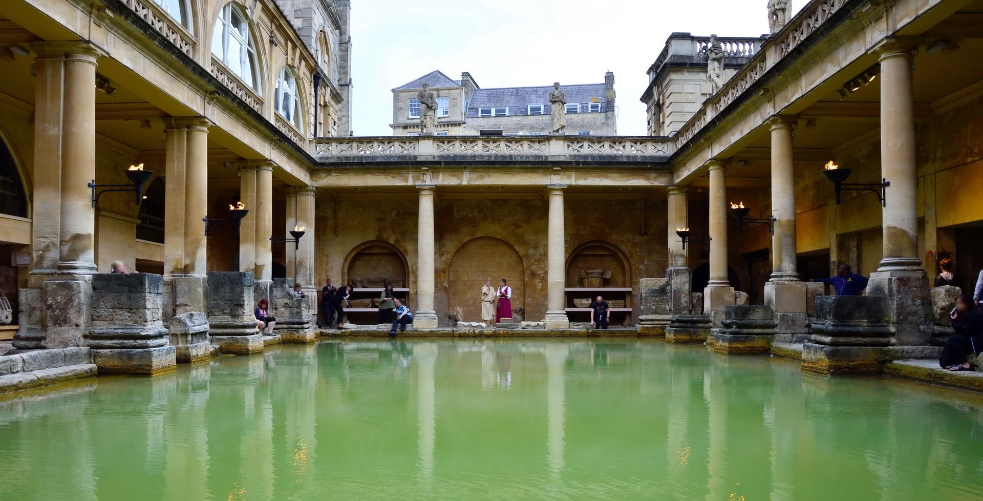 The main part of the Roman Baths