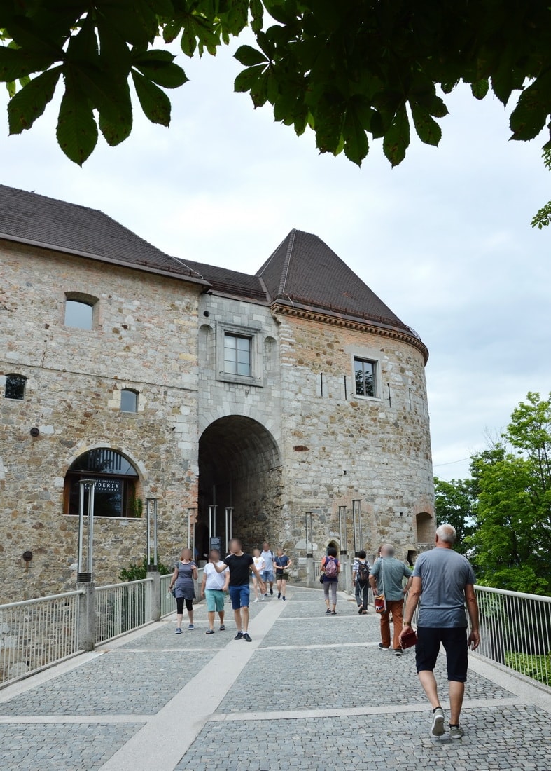 Entrance to the Ljubljana Castle