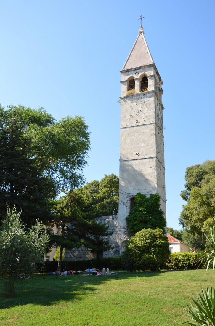 The bell tower and the Chapel of the Holy Arnir