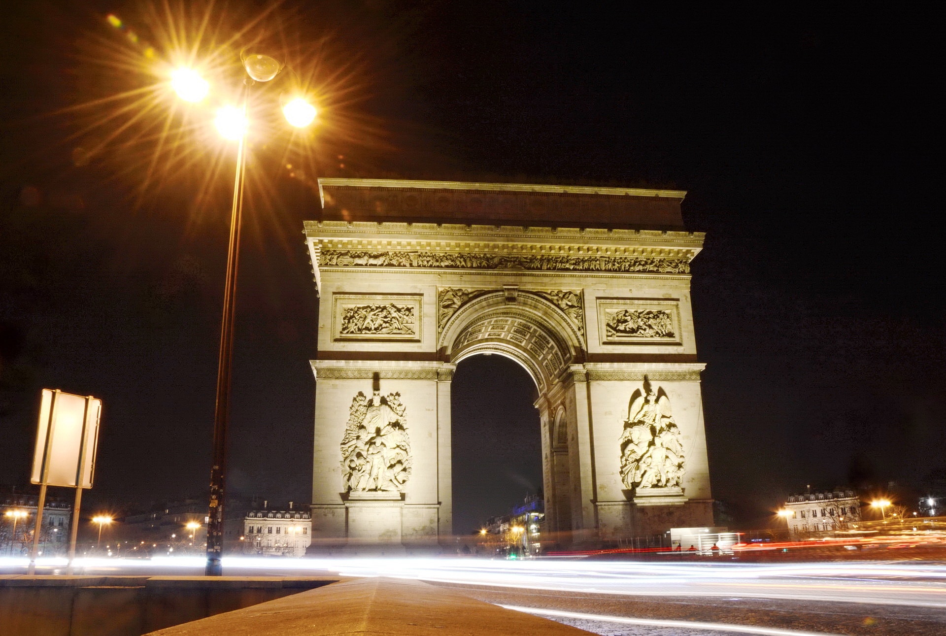Arc de Triomphe at Place Charles-de-Gaulle