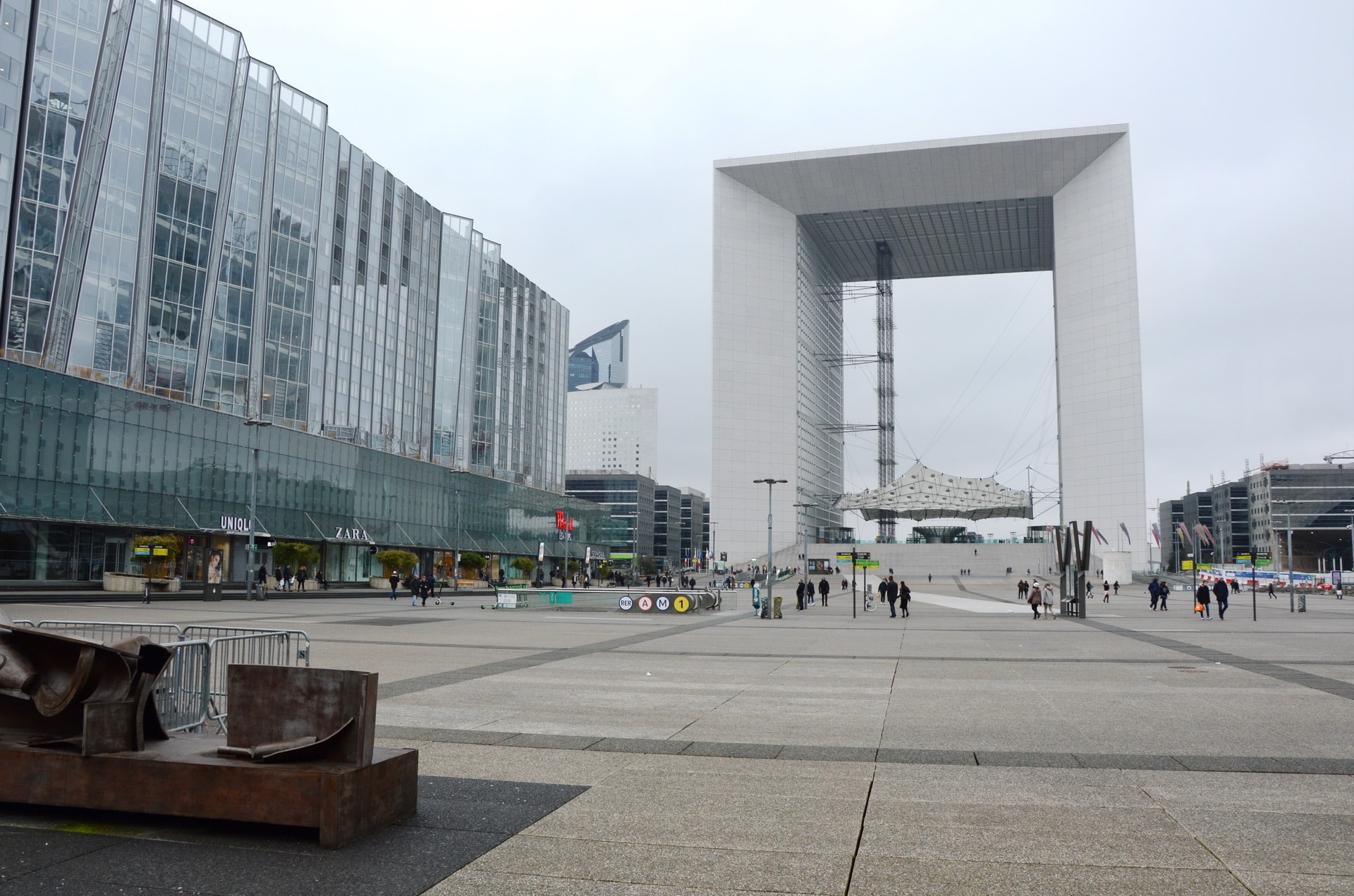 La Grande Arche at Esplanade La Défense