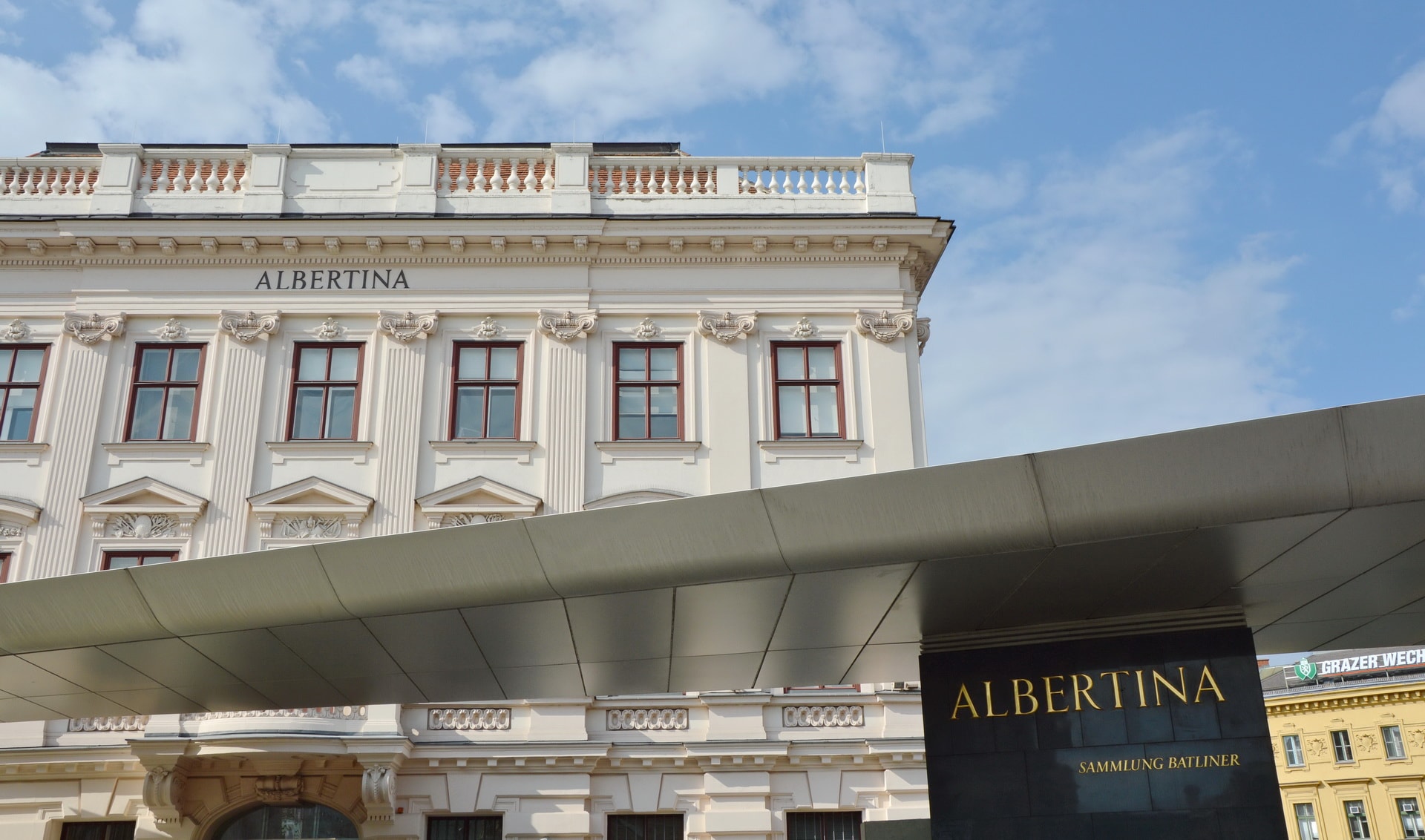 Albertina is an art gallery in Vienna, located close to the Opera