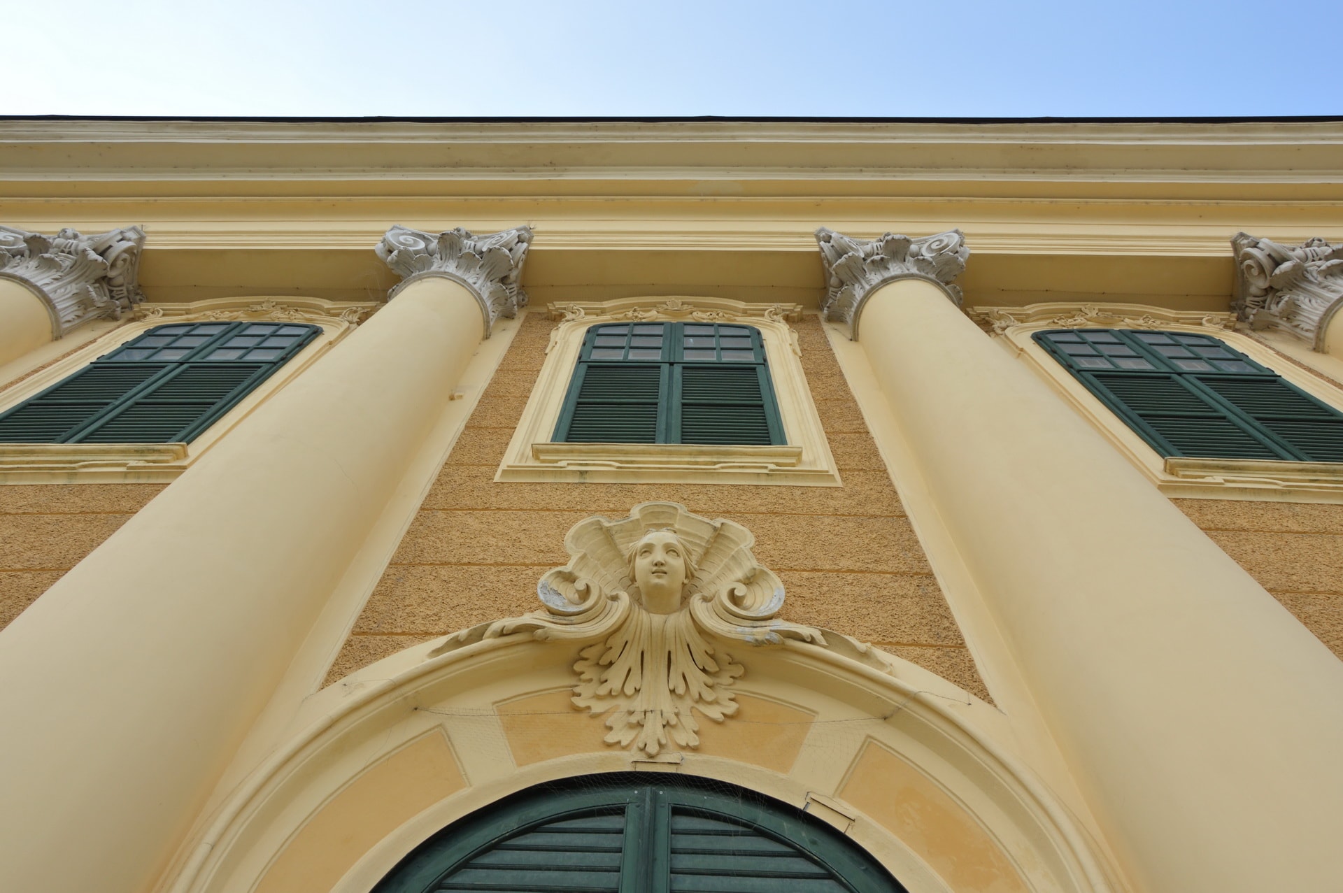 Detail of the Schönbrunn Palace